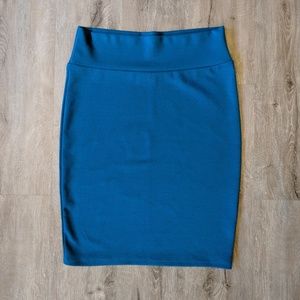 Size large LulaRoe Cassie Skirt